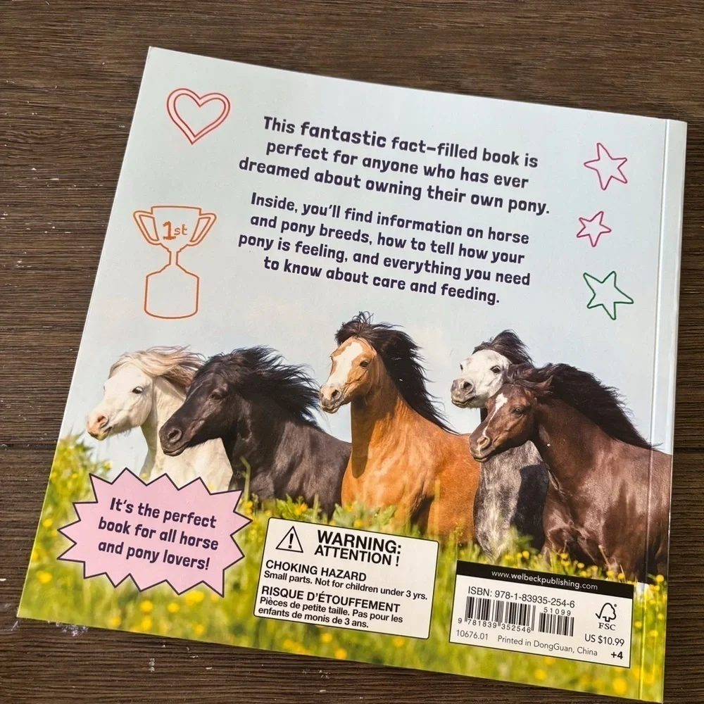My Pony Book paperback book